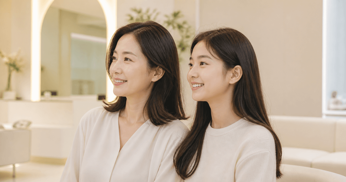 엄마와 아이의 비대칭이 닮는 이유 — 가족 습관이 만드는 얼굴형